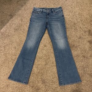 American Eagle Outfitters Curvy High Rise Skinny Kick Jeans